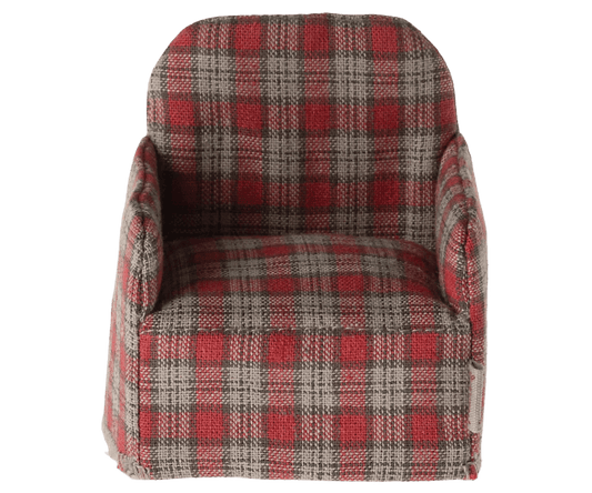 MAILEG | CHAIR MOUSE RED CHECKER by MAILEG - The Playful Collective