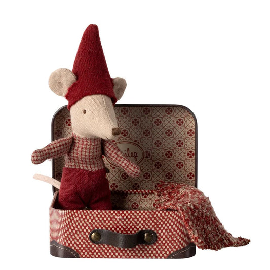 MAILEG | CHRISTMAS MOUSE BABY IN SUITCASE by MAILEG - The Playful Collective