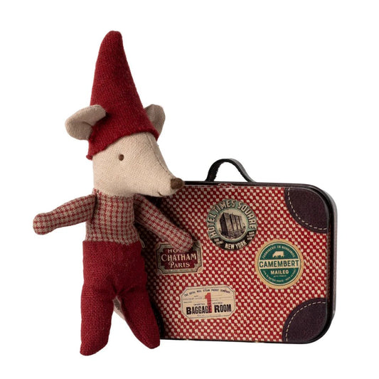 MAILEG | CHRISTMAS MOUSE BABY IN SUITCASE by MAILEG - The Playful Collective