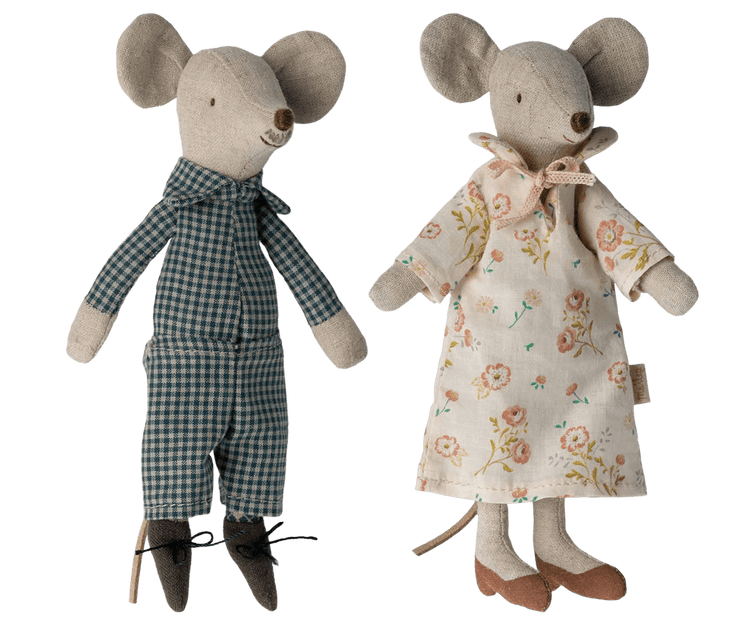 MAILEG | GRANDMA AND GRANDPA MICE IN CIGARBOX by MAILEG - The Playful Collective