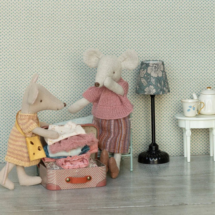 MAILEG | KNITTED BLOUSE & SKIRT IN SUITCASE GRANDMA MOUSE by MAILEG - The Playful Collective