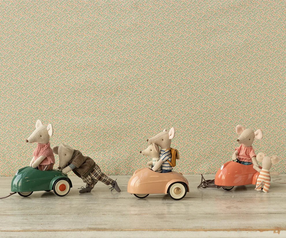 MAILEG | MOUSE CAR CORAL by MAILEG - The Playful Collective