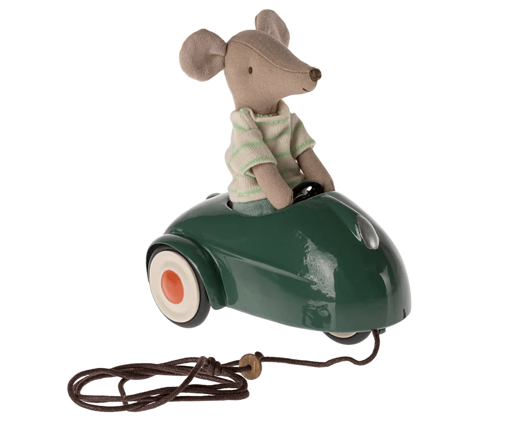 MAILEG | MOUSE CAR DARK GREEN by MAILEG - The Playful Collective