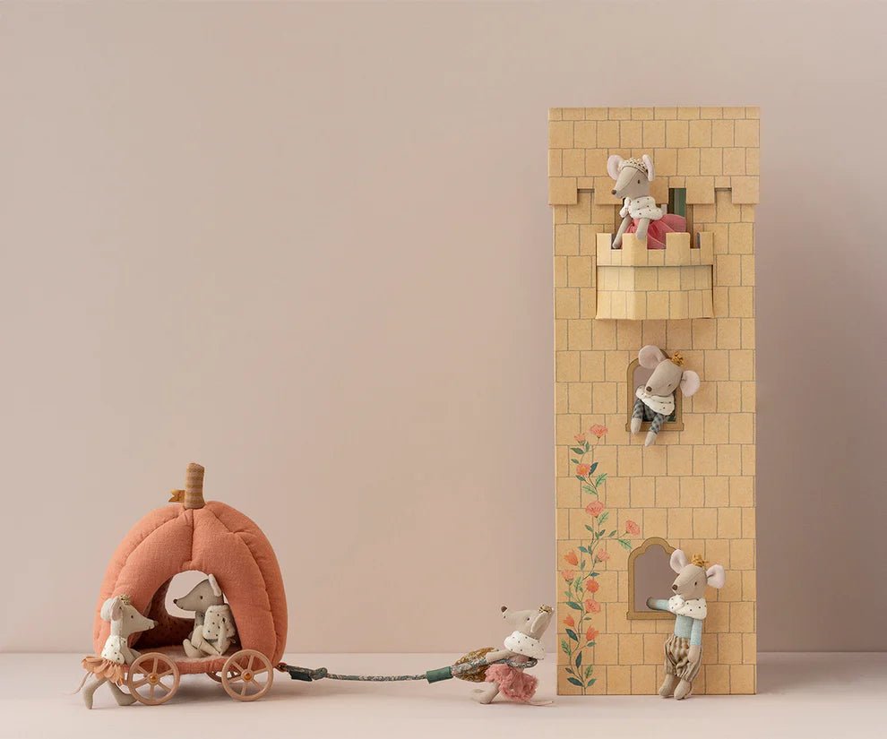 MAILEG | PUMPKIN CARRIAGE MOUSE by MAILEG - The Playful Collective