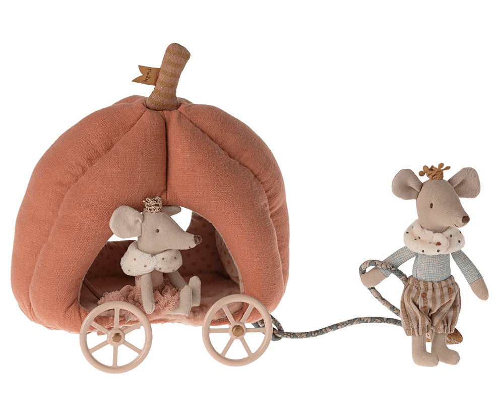 MAILEG | PUMPKIN CARRIAGE MOUSE by MAILEG - The Playful Collective