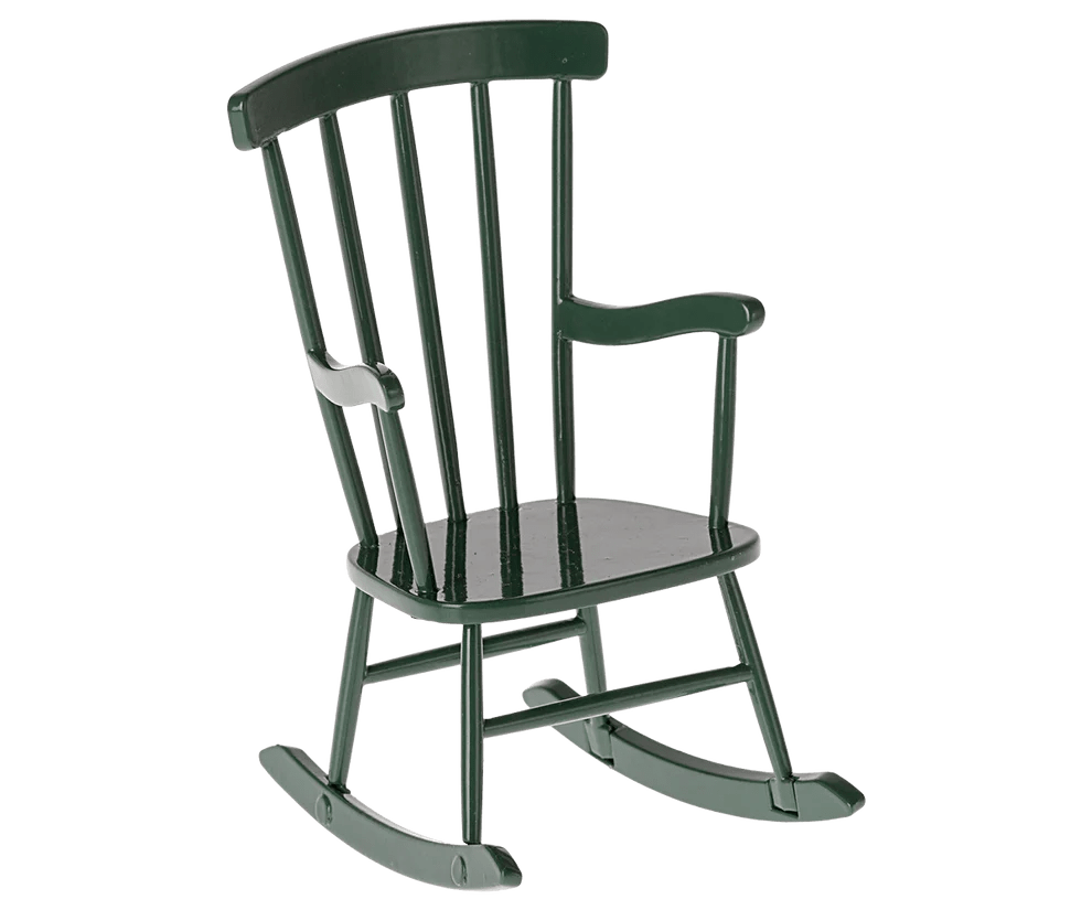 MAILEG | ROCKING CHAIR MOUSE DARK GREEN by MAILEG - The Playful Collective