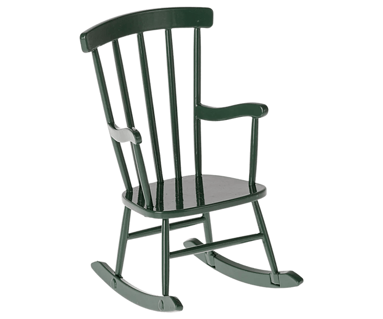 MAILEG | ROCKING CHAIR MOUSE DARK GREEN by MAILEG - The Playful Collective