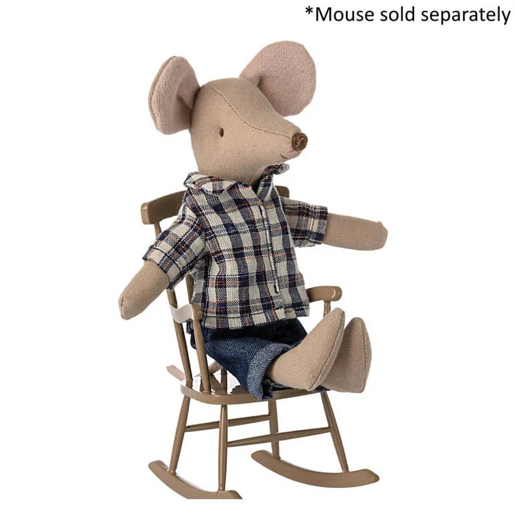 MAILEG | ROCKING CHAIR, MOUSE - LIGHT BROWN by MAILEG - The Playful Collective