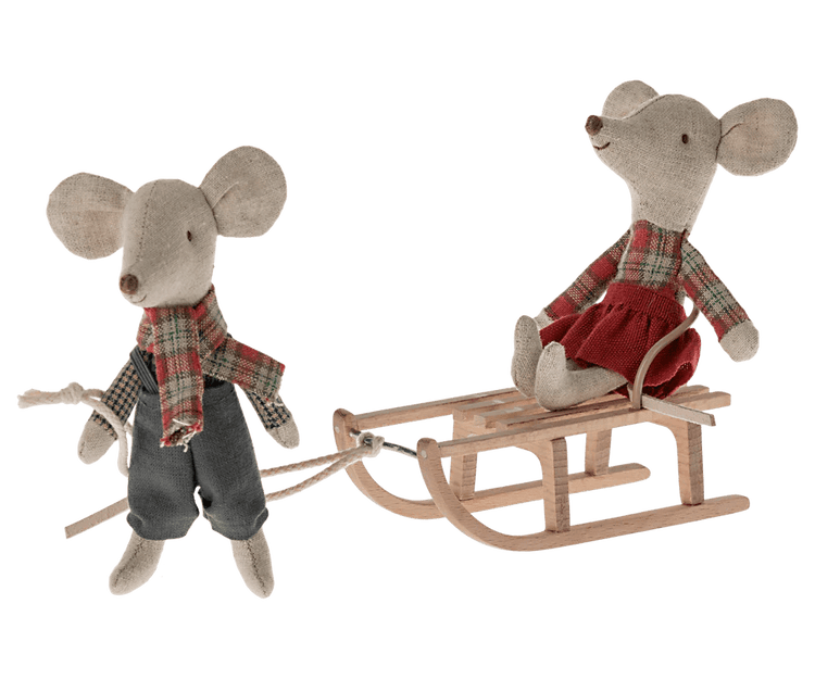 MAILEG | SLED MOUSE by MAILEG - The Playful Collective