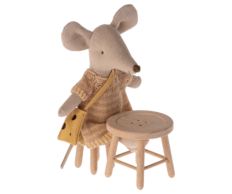 MAILEG | TABLE AND STOOL SET MOUSE by MAILEG - The Playful Collective