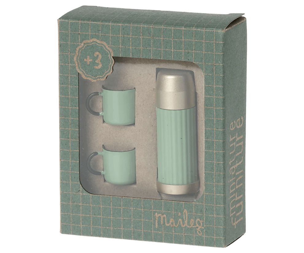 MAILEG | THERMOS AND CUPS MINT by MAILEG - The Playful Collective