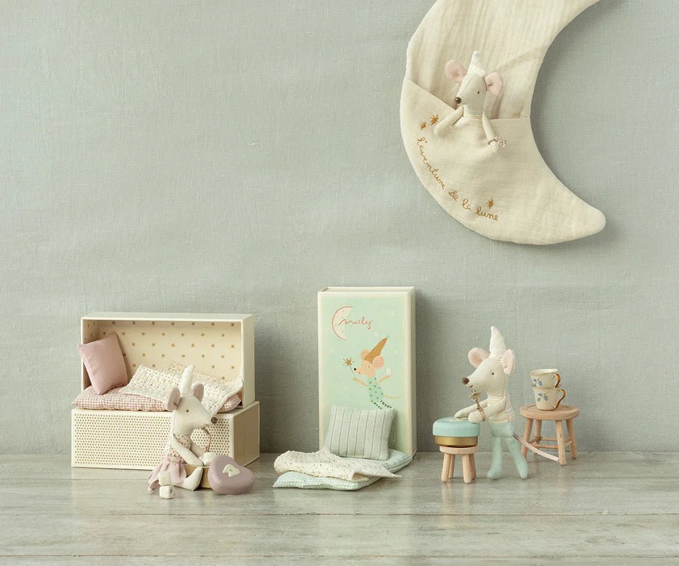 MAILEG | TOOTH FAIRY MOUSE LITTLE BROTHER IN MATCHBOX by MAILEG - The Playful Collective