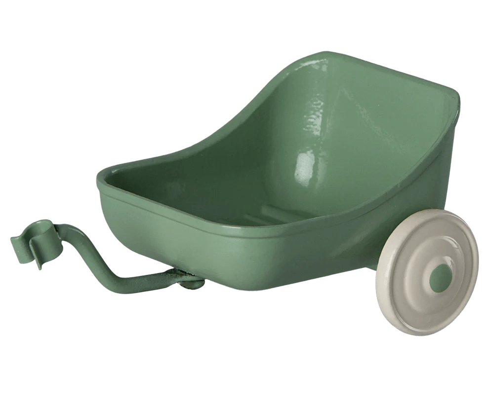 MAILEG | TRICYCLE TRAILER MOUSE GREEN by MAILEG - The Playful Collective