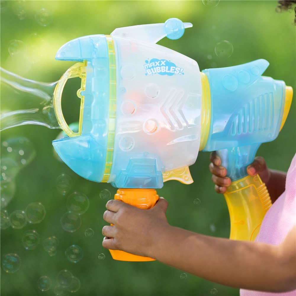 MAXX BUBBLES | HANDHELD BUBBLE BAZOOKA by MAXX BUBBLES - The Playful Collective