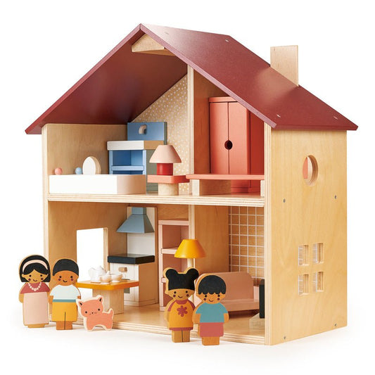 MENTARI | POPPET'S DOLL HOUSE WITH FURNITURE by MENTARI - The Playful Collective