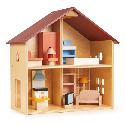 MENTARI | POPPET'S DOLL HOUSE WITH FURNITURE by MENTARI - The Playful Collective