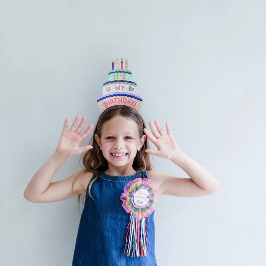 MIMI & LULA | BIRTHDAY CAKE HEADRESS by MIMI & LULA - The Playful Collective