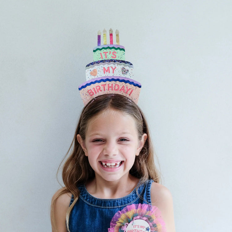 MIMI & LULA | BIRTHDAY CAKE HEADRESS by MIMI & LULA - The Playful Collective