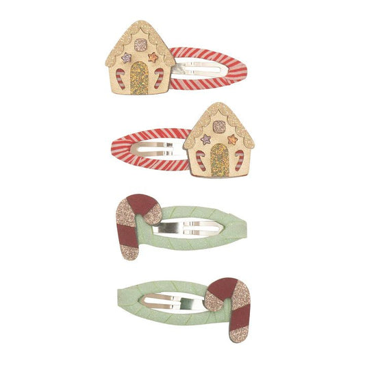 MIMI & LULA | CHRISTMAS GINGERBREAD HOUSE HAIR CLIPS by MIMI & LULA - The Playful Collective