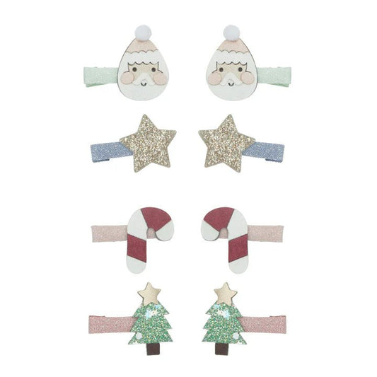 MIMI & LULA | CHRISTMAS SANA MINI HAIR CLIPS by MIMI & LULA - The Playful Collective