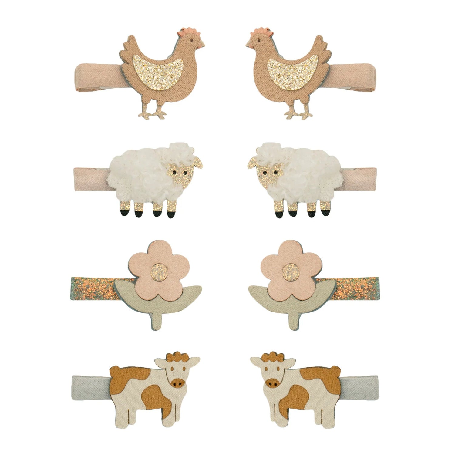 MIMI & LULA | FARM ANIMAL MINI CLIPS - NEUTRAL by MIMI & LULA - The Playful Collective