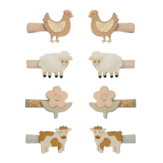 MIMI & LULA | FARM ANIMAL MINI CLIPS - NEUTRAL by MIMI & LULA - The Playful Collective