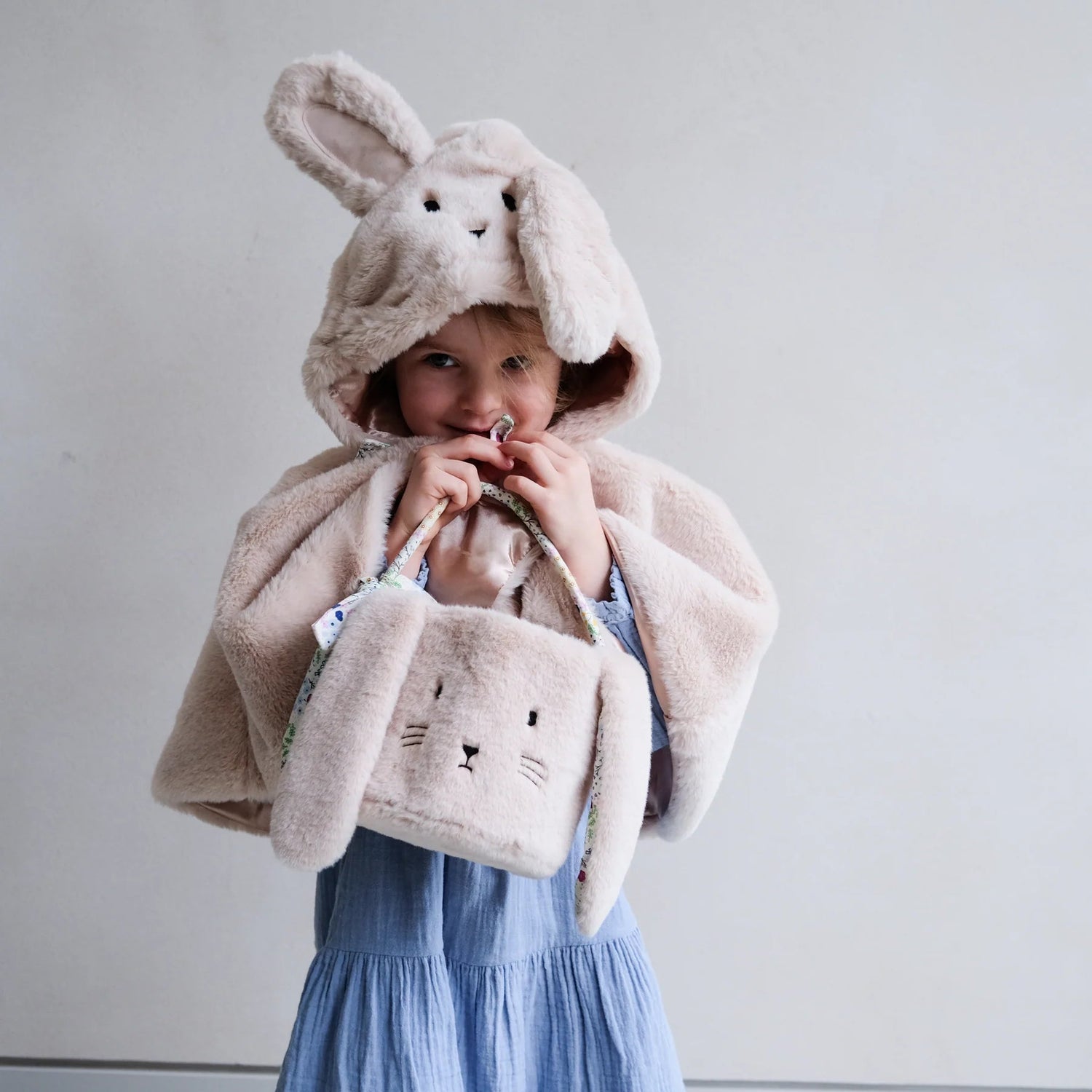 MIMI & LULA | FLUFFY BUNNY EASTER BASKET by MIMI & LULA - The Playful Collective