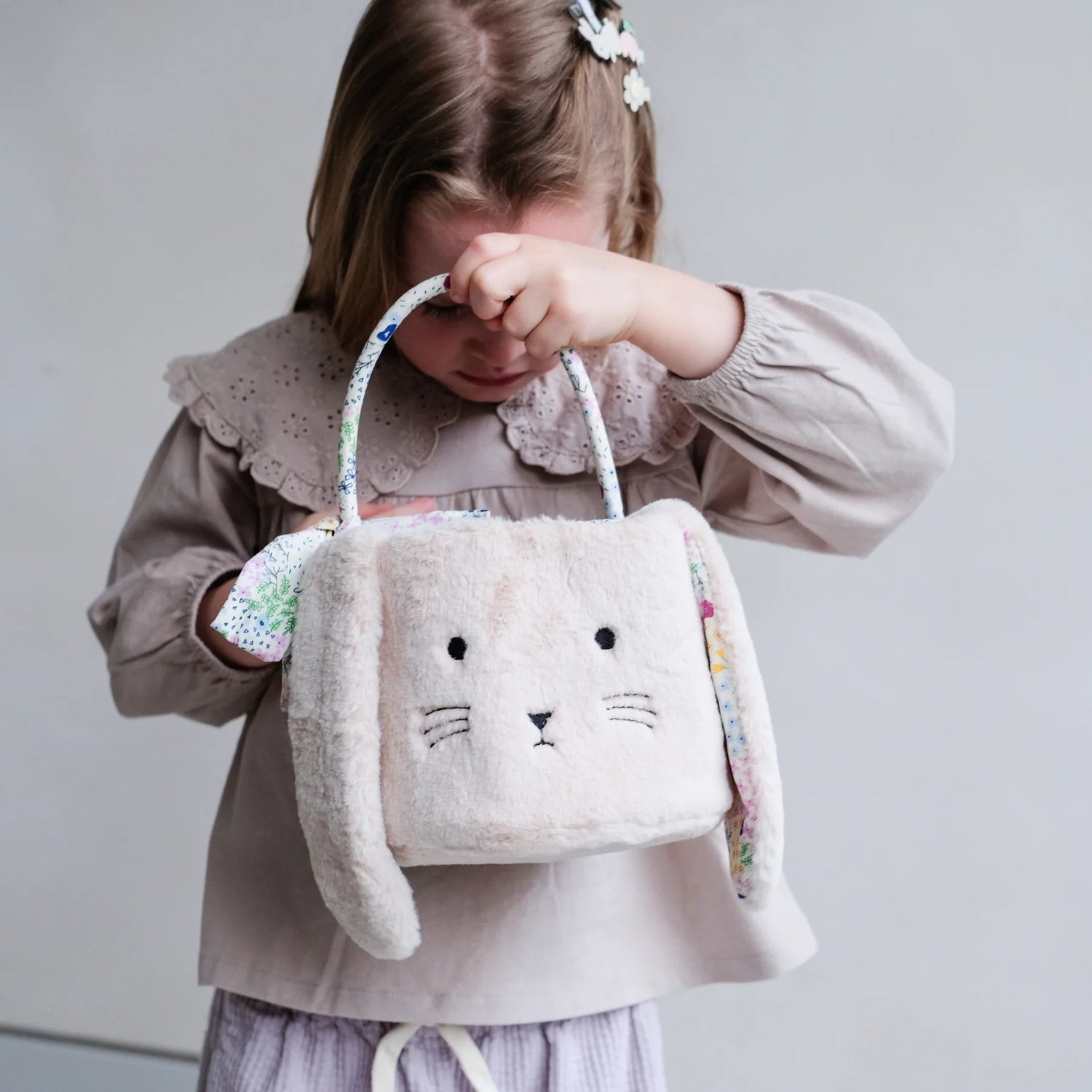 MIMI & LULA | FLUFFY BUNNY EASTER BASKET by MIMI & LULA - The Playful Collective