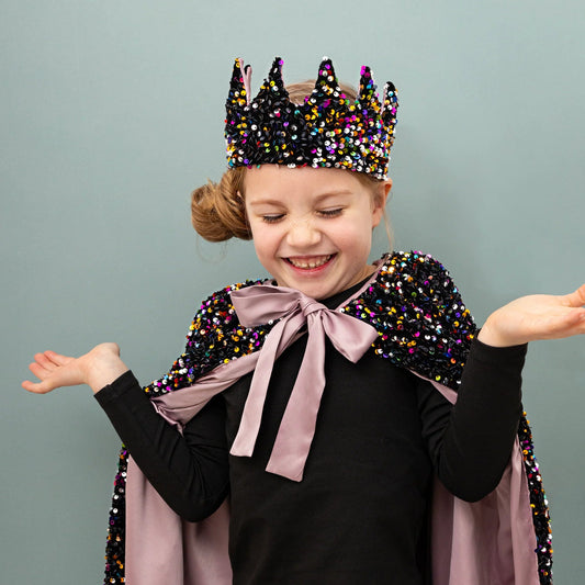 MIMI & LULA | RAINBOW DAZZLE SEQUIN CAPE by MIMI & LULA - The Playful Collective