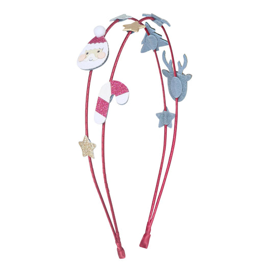 MIMI & LULA | SANTA & RUDOLPH DOUBLE ALICE HEADBAND by MIMI & LULA - The Playful Collective