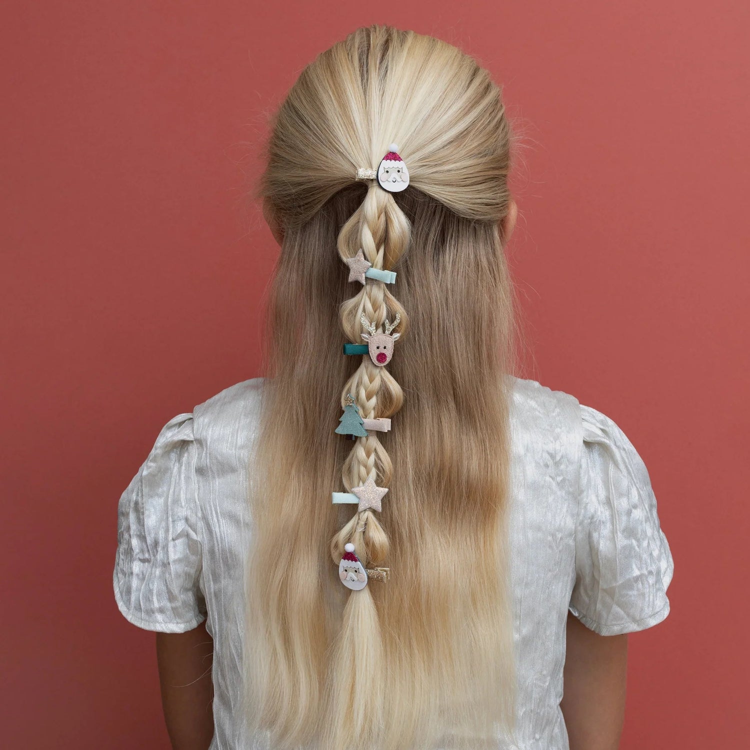 MIMI & LULA | SANTA & RUDOLPH MINI HAIR CLIPS by MIMI & LULA - The Playful Collective