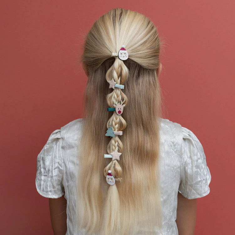 MIMI & LULA | SANTA & RUDOLPH MINI HAIR CLIPS by MIMI & LULA - The Playful Collective