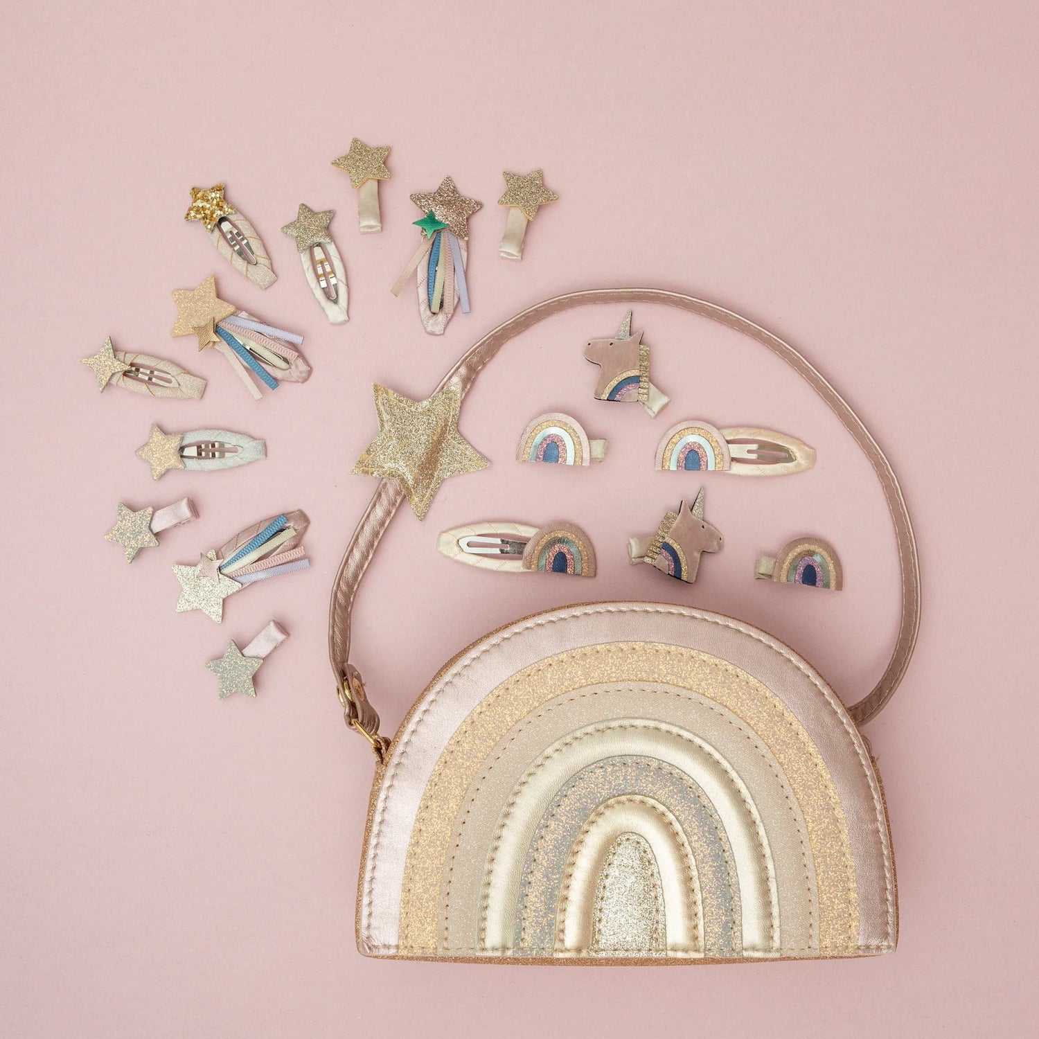 MIMI & LULA | WINGED UNICORN HAIR CLIPS - PINK MULTI by MIMI & LULA - The Playful Collective
