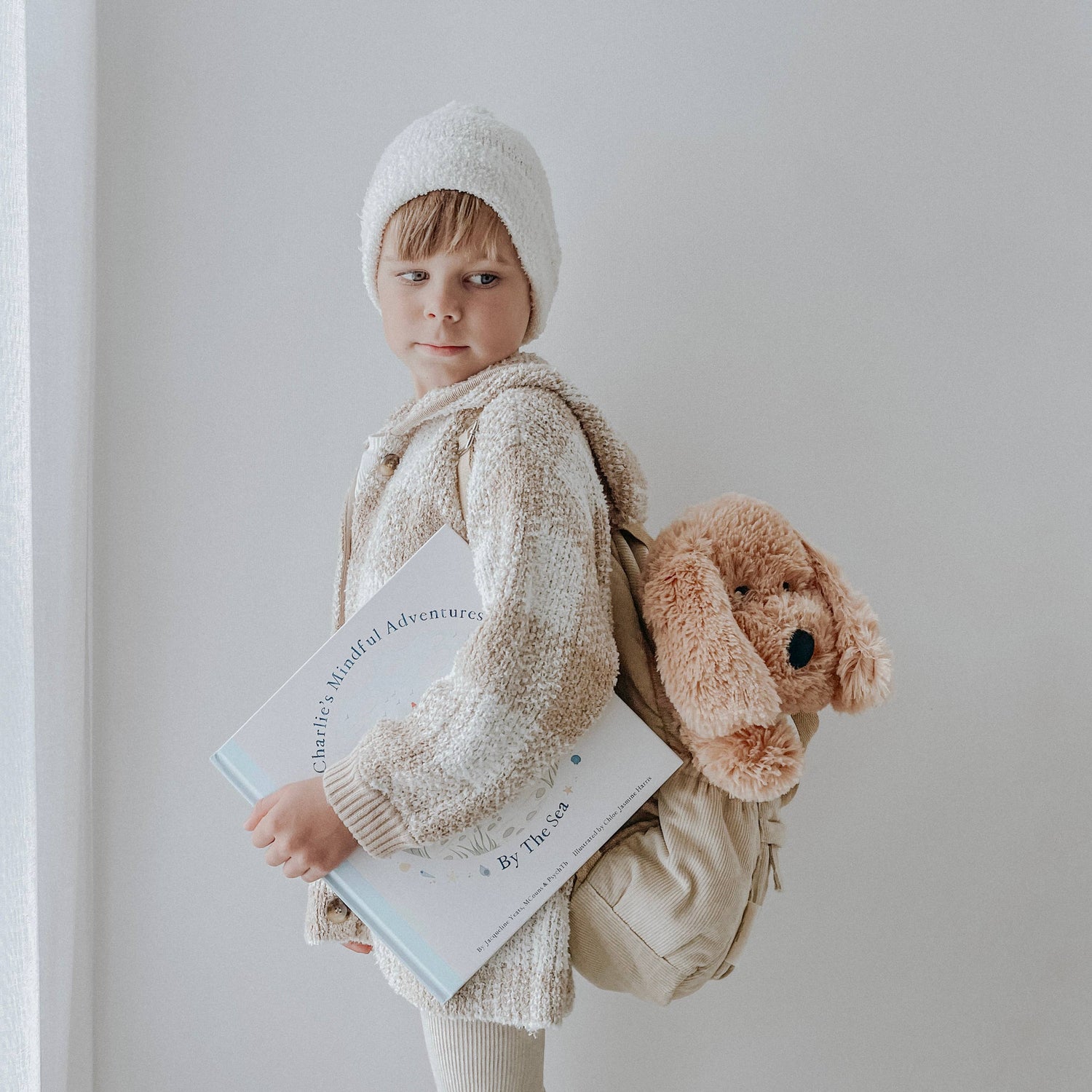 MINDFUL & CO KIDS | CHARLIE THE WEIGHTED PUPPY DOG (FOR KIDS ANXIETY & SLEEP - SENSORY CALMING TOOL) by MINDFUL & CO KIDS - The Playful Collective