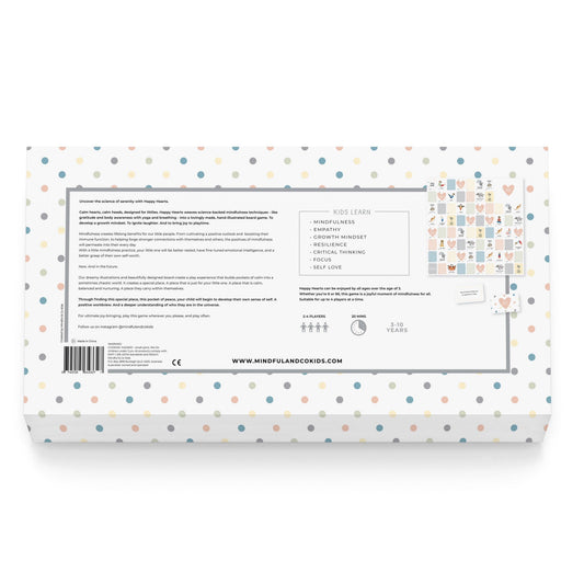 MINDFUL & CO KIDS | HAPPY HEARTS MINDFULNESS BOARD GAME by MINDFUL & CO KIDS - The Playful Collective