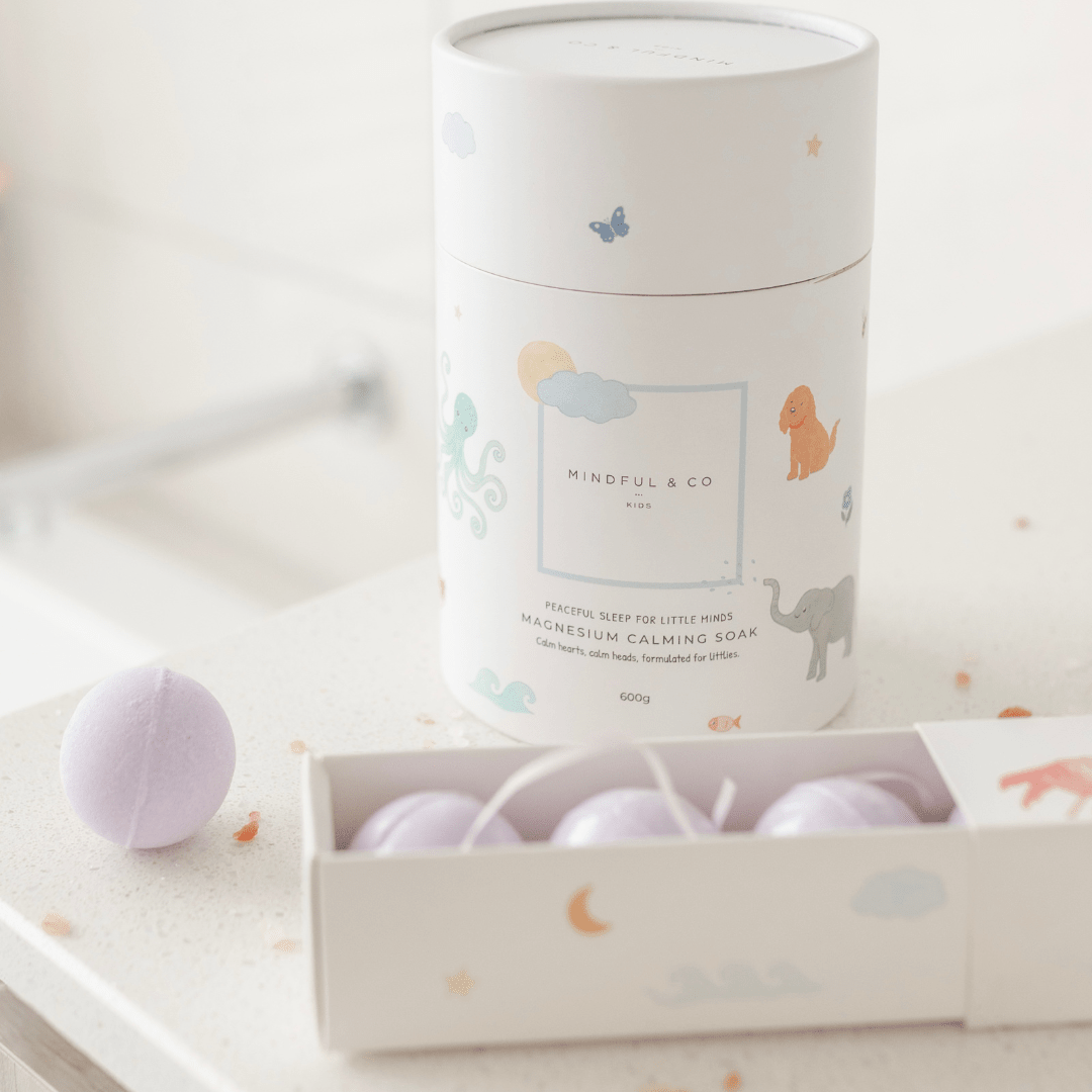 MINDFUL & CO KIDS | SWEET DREAM DROPS - KIDS LAVENDER & MAGNESIUM BATH BOMBS by MINDFUL & CO KIDS - The Playful Collective