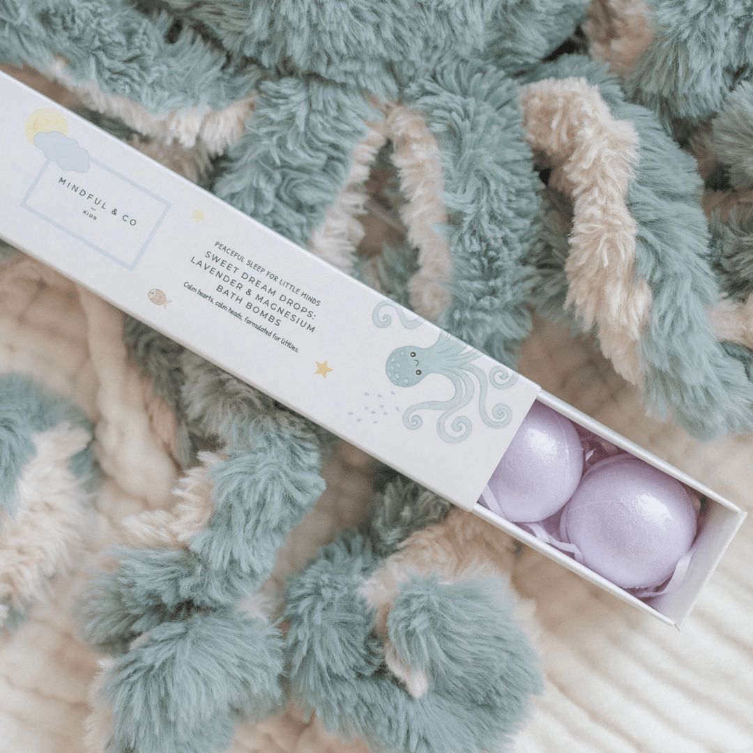 MINDFUL & CO KIDS | SWEET DREAM DROPS - KIDS LAVENDER & MAGNESIUM BATH BOMBS by MINDFUL & CO KIDS - The Playful Collective