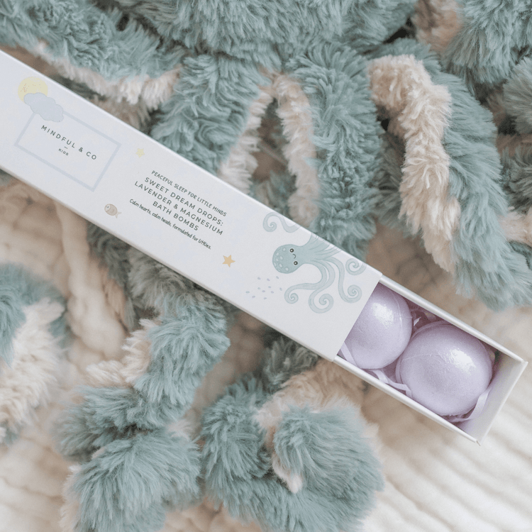MINDFUL & CO KIDS | SWEET DREAM DROPS - KIDS LAVENDER & MAGNESIUM BATH BOMBS by MINDFUL & CO KIDS - The Playful Collective