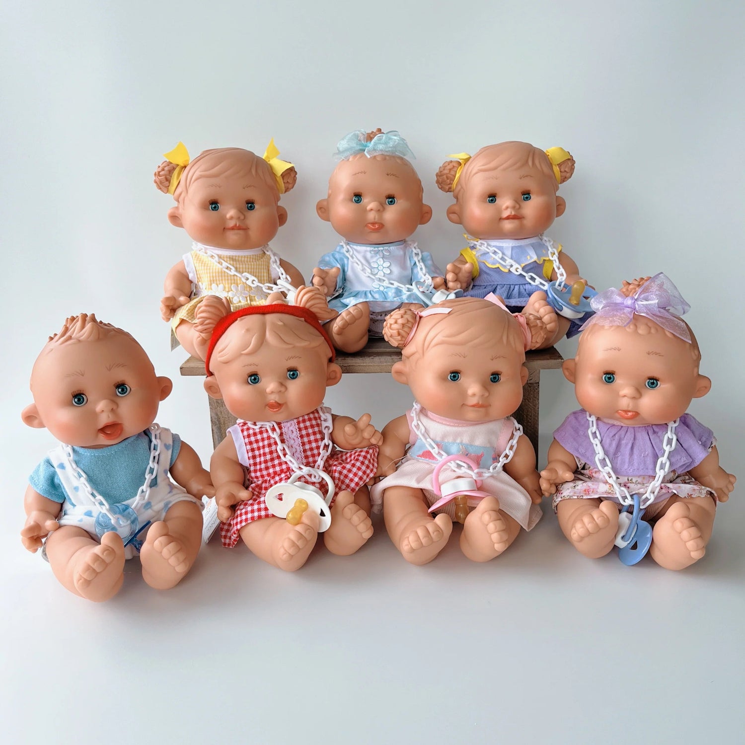 NINES D'ONIL | BABY DOLL PEPOTE ORIGINAL FUNTASTIC (26CM) Birthday Girl by NINES D'ONIL DOLLS - The Playful Collective