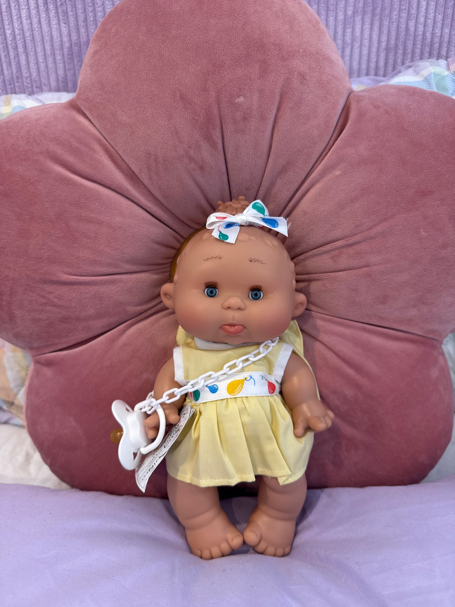 NINES D'ONIL | BABY DOLL PEPOTE ORIGINAL FUNTASTIC (26CM) Birthday Girl by NINES D'ONIL DOLLS - The Playful Collective