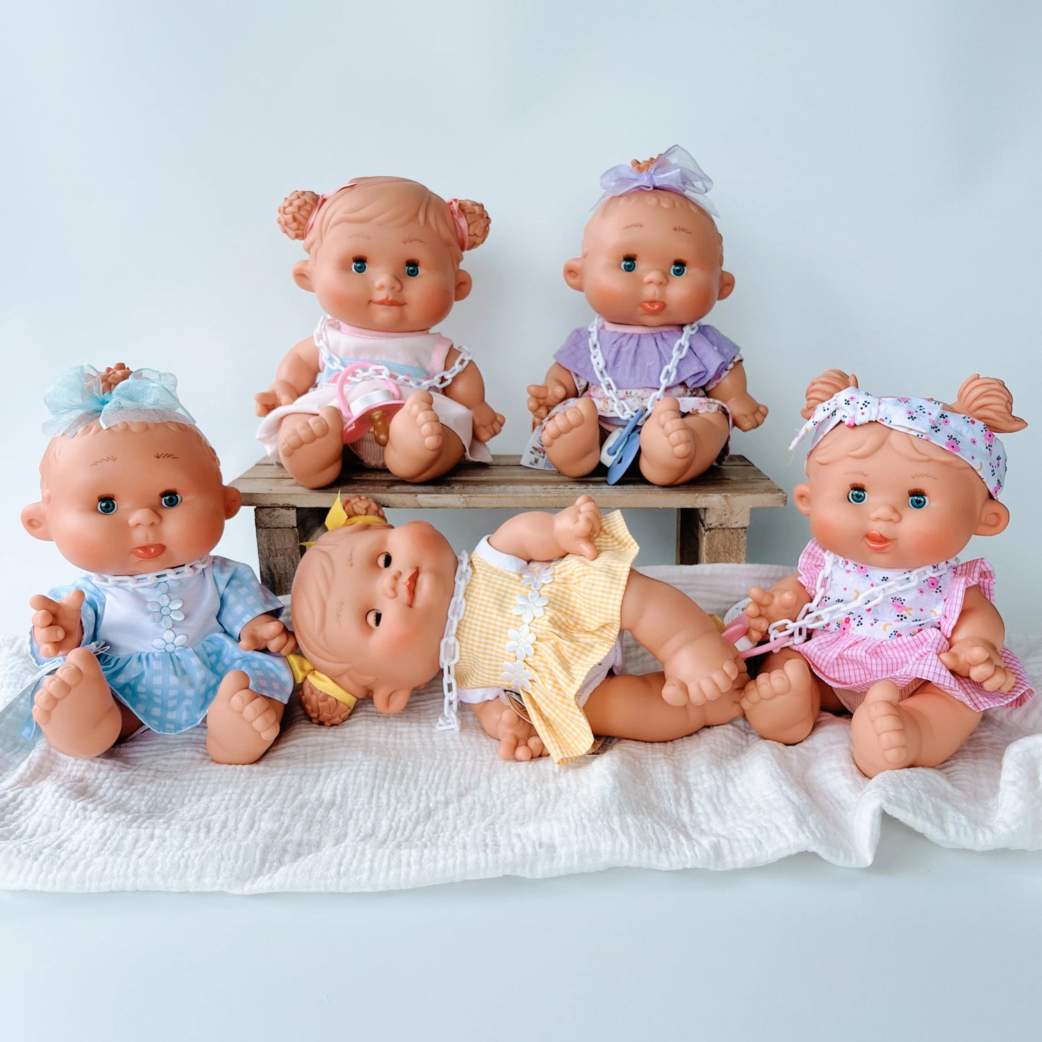 NINES D'ONIL | BABY DOLL PEPOTE ORIGINAL FUNTASTIC (26CM) Birthday Girl by NINES D'ONIL DOLLS - The Playful Collective
