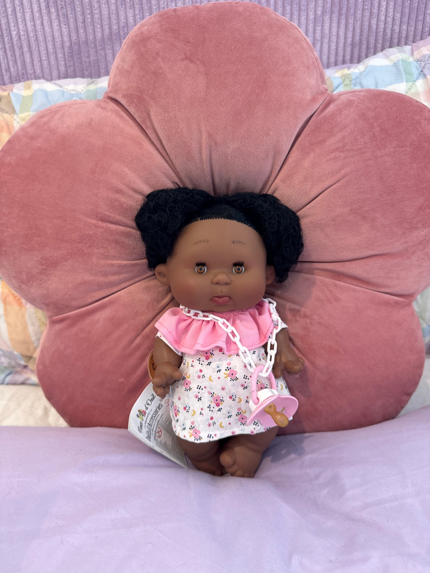 NINES D'ONIL | BABY DOLL PEPOTE SPECIAL FUNTASTIC WITH HAIR (26CM) Agatha by NINES D'ONIL DOLLS - The Playful Collective