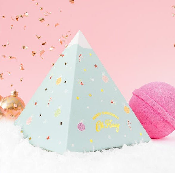 OH FLOSSY | CHRISTMAS TREE BATH BOMB GIFT SET by OH FLOSSY - The Playful Collective