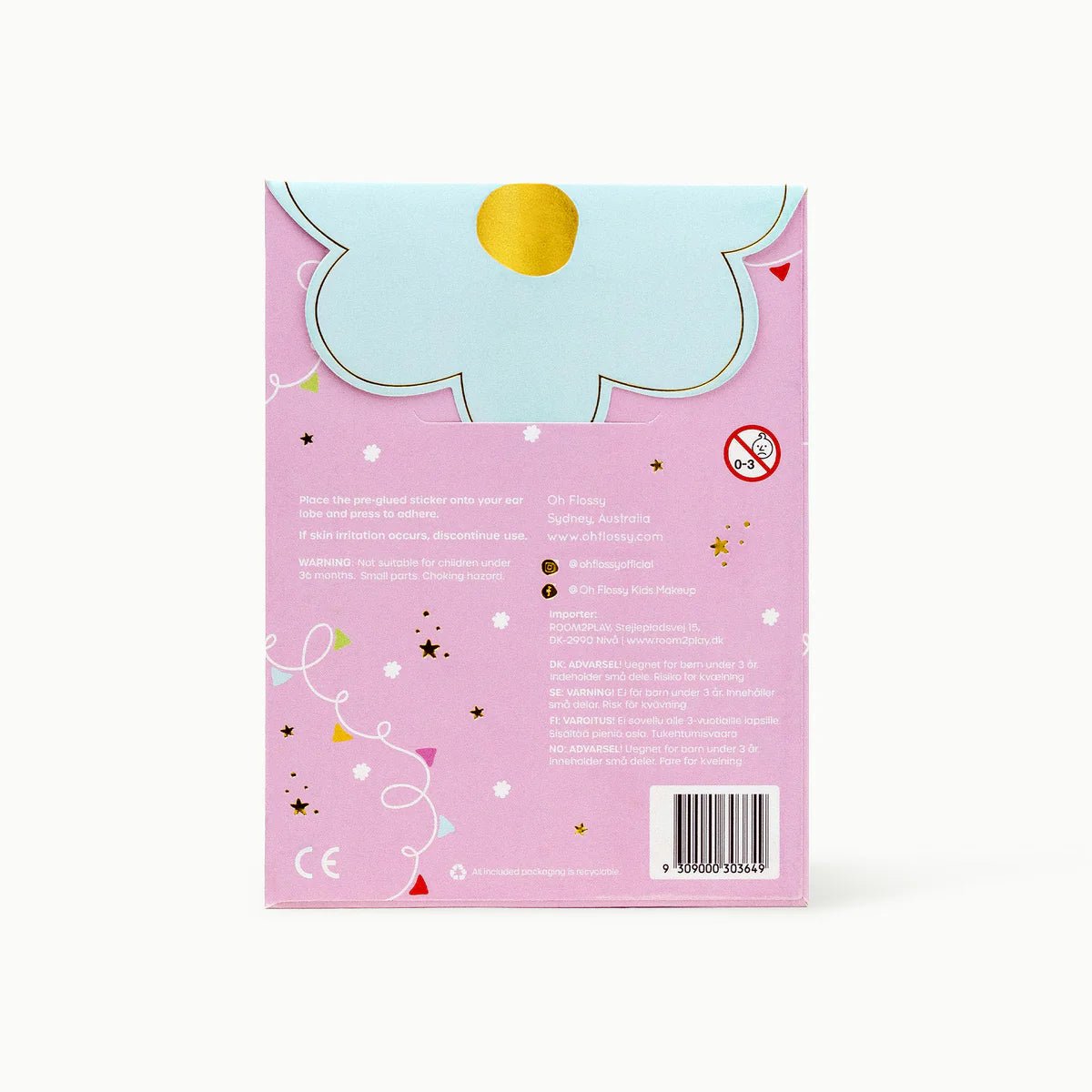 OH FLOSSY | KIDS STICK ON EARRINGS *PRE - ORDER* by OH FLOSSY - The Playful Collective