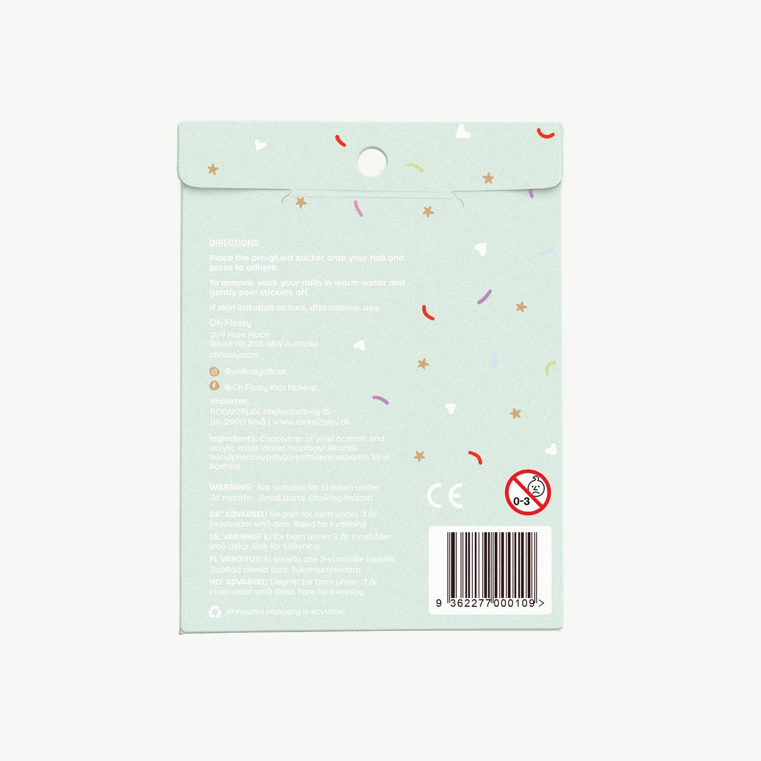 OH FLOSSY | NAIL STICKERS Australian by OH FLOSSY - The Playful Collective