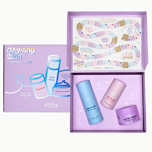 OH FLOSSY | SKINCARE - GLOWING SKIN ESSENTIALS KIT by OH FLOSSY - The Playful Collective