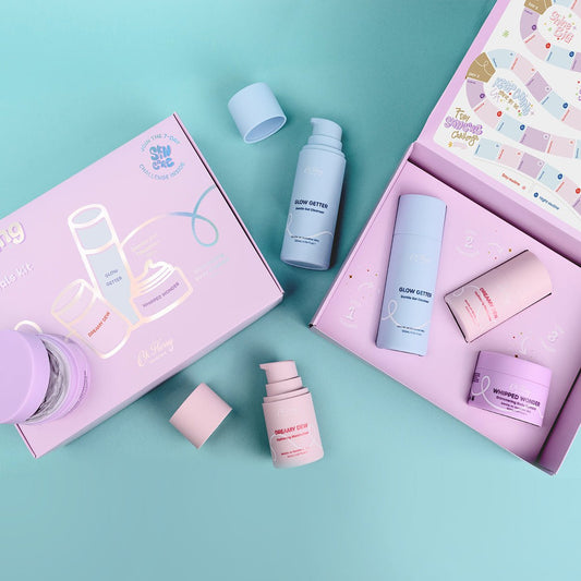 OH FLOSSY | SKINCARE - GLOWING SKIN ESSENTIALS KIT by OH FLOSSY - The Playful Collective