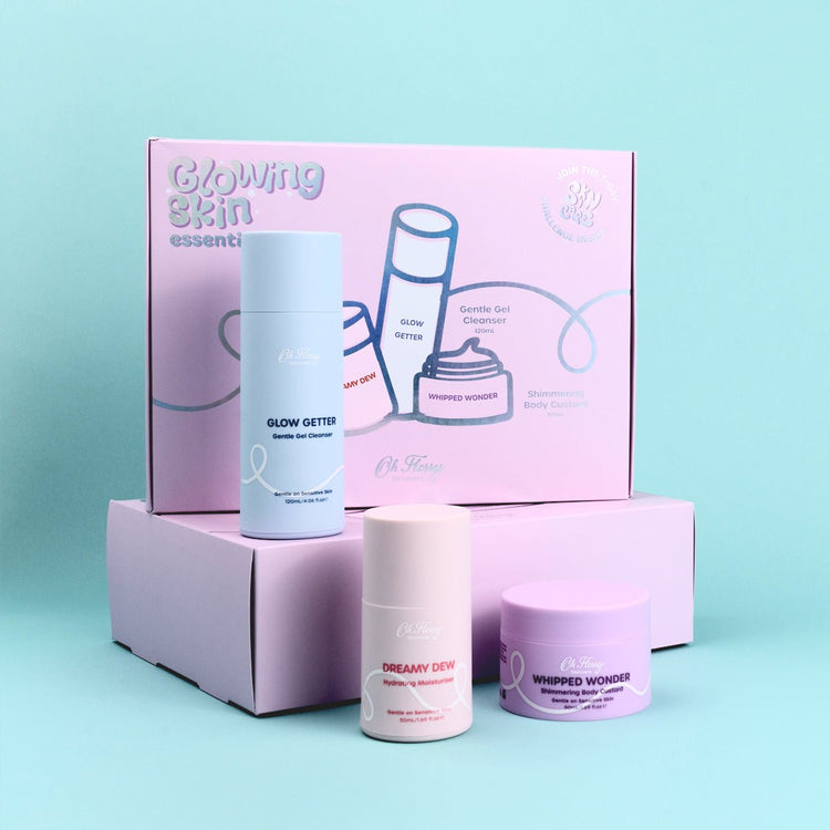 OH FLOSSY | SKINCARE - GLOWING SKIN ESSENTIALS KIT by OH FLOSSY - The Playful Collective