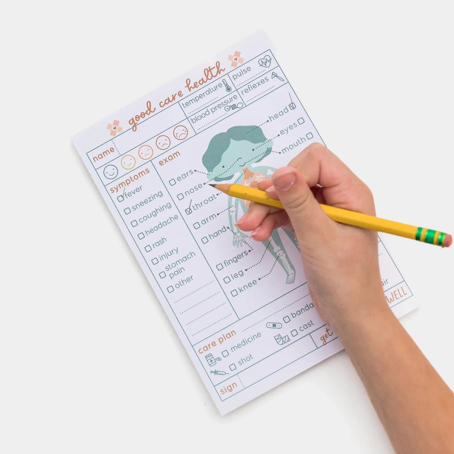 OH, LITTLE WREN | DOCTOR VISIT PRETEND PLAY NOTEPAD *PRE - ORDER* by OH, LITTLE WREN - The Playful Collective