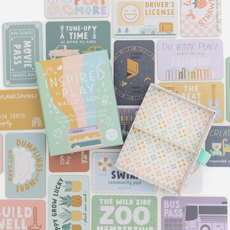 OH, LITTLE WREN | PRETEND PLAY WALLET CARDS - SERIES 1 *PRE - ORDER* by OH, LITTLE WREN - The Playful Collective